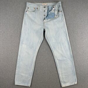 Levi's Jeans Womens 30 Light Wash Wedgie Straight Button Fly Denim Western Rodeo